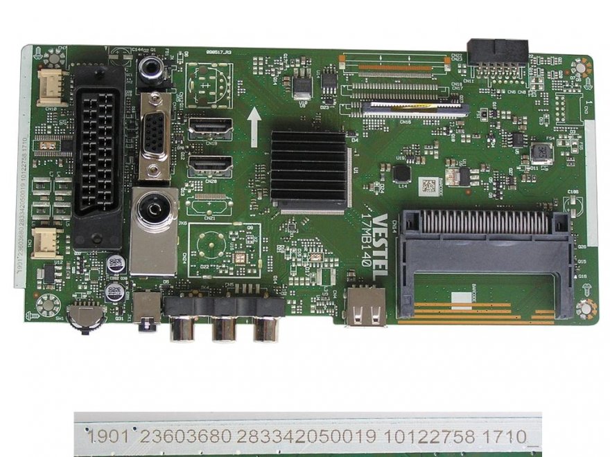 LCD modul základní deska 17MB140 / Main board 23603680 - Kliknutím na obrázek zavřete
