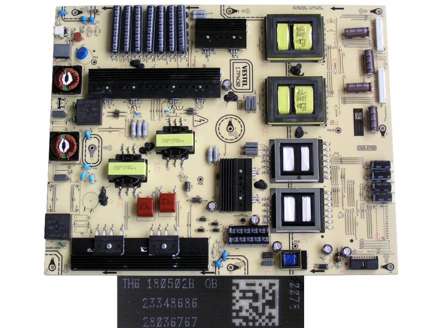 LCD modul zdroj 17PW30 / Power supply board 23348686 - Kliknutím na obrázek zavřete