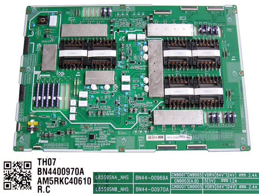LCD modul zdroj LED driver BN44-00970A / LED driver board L85S9SNB_NHS / SW1109 / BN4400970A - Kliknutím na obrázek zavřete