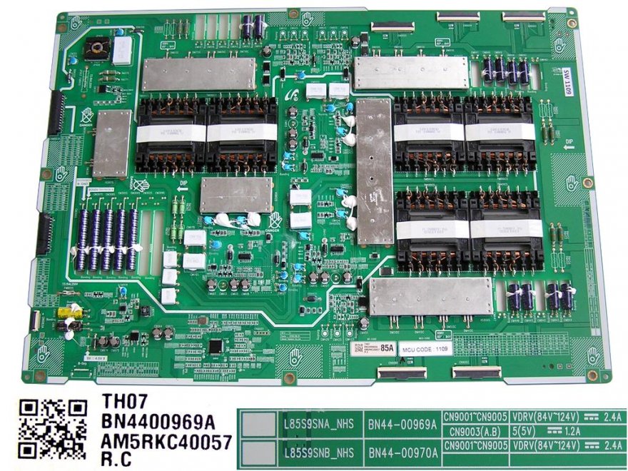LCD modul zdroj LED driver BN44-00969A / LED driver board L85S9SNA_NHS / SW1109 / BN4400969A - Kliknutím na obrázek zavřete