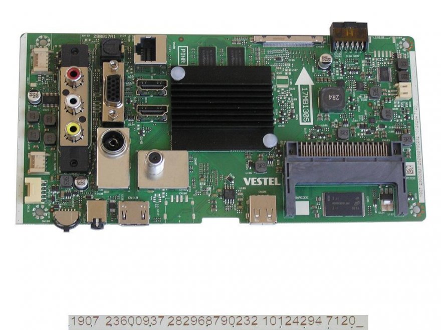 LCD modul základní deska 17MB130S / Main board 23600937 JVC LT-65VU3905 - Kliknutím na obrázek zavřete