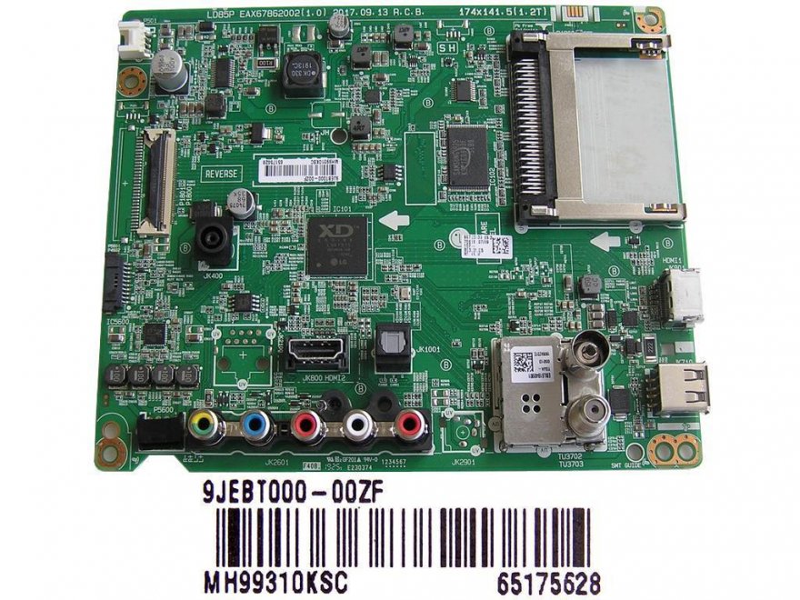 LCD LED modul základní deska EBT65175628 / Main board assy EBU64686614 - Kliknutím na obrázek zavřete