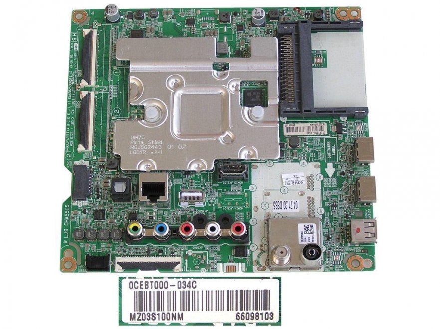 LCD LED modul základní deska EBT66098103 / Main board assy EBU65648701 - Kliknutím na obrázek zavřete