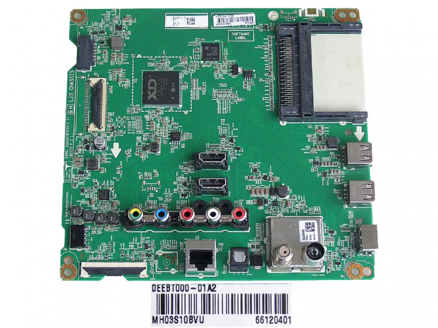 LCD modul základní deska EBT66120401 / main board EBU65715601 - Kliknutím na obrázek zavřete
