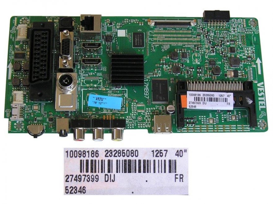 LCD modul základní deska 17MB97 / Main Board 23285080 - Kliknutím na obrázek zavřete