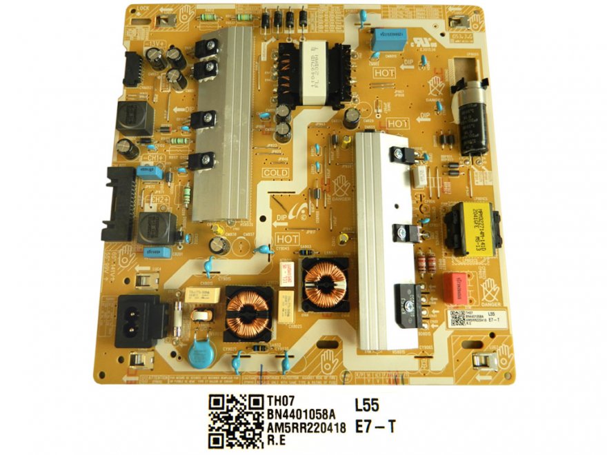 LCD modul zdroj BN44-01058A / SMPS board L55E7_THS / BN4401058A - Kliknutím na obrázek zavřete