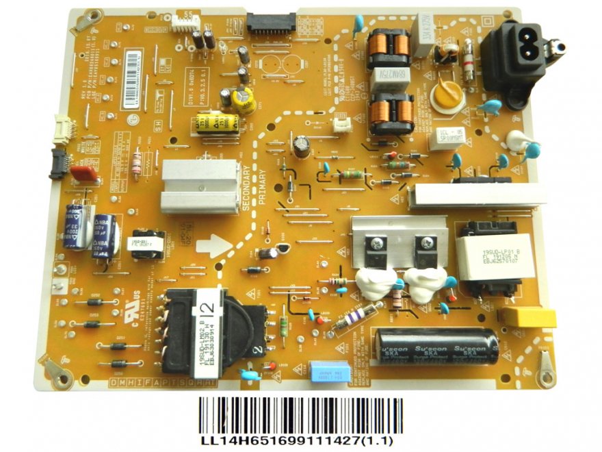 LCD modul zdroj EAY65169911 / Power supply assembly LGP55-19UL6 / EAY65169911 - Kliknutím na obrázek zavřete