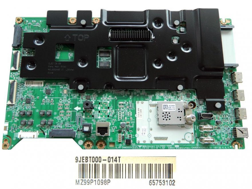 LCD modul základní deska EBT65753102 / assy main board EBU65144402 - Kliknutím na obrázek zavřete