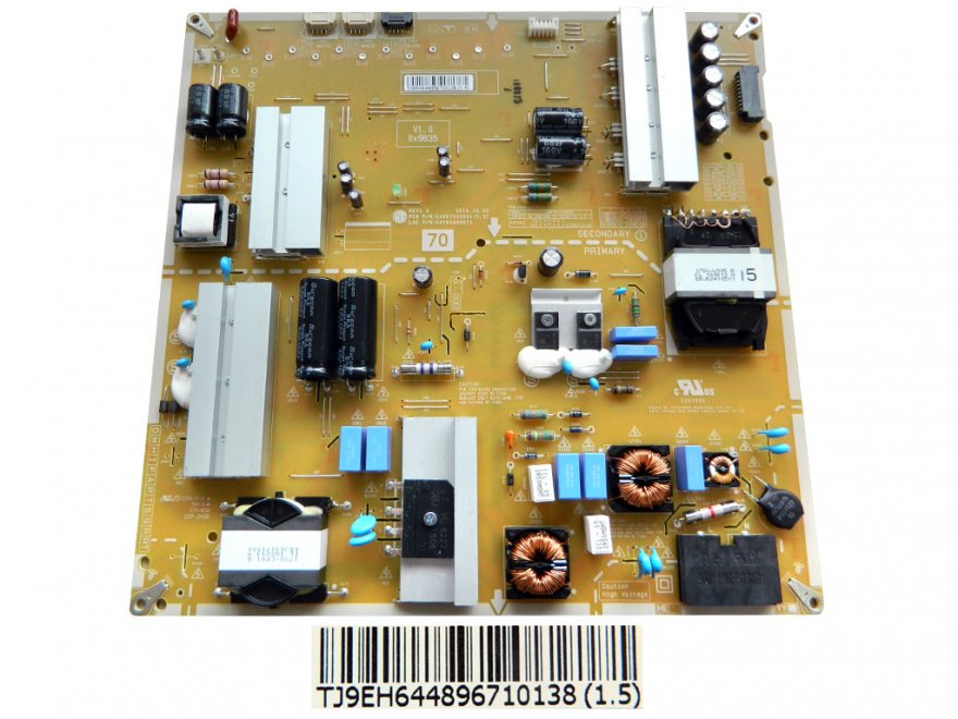 LCD modul zdroj EAY64489671 / Power supply assembly LGP70-17UH12 / EAY64489671 - Kliknutím na obrázek zavřete