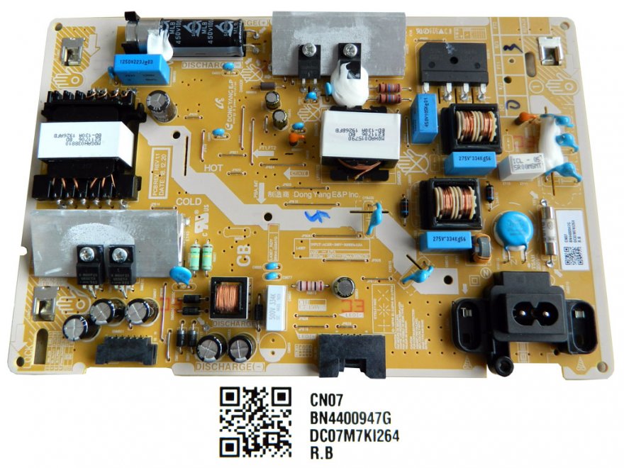 LCD modul zdroj BN44-00947G / SMPS UNIT L43E7_RDY / BN4400947G - Kliknutím na obrázek zavřete