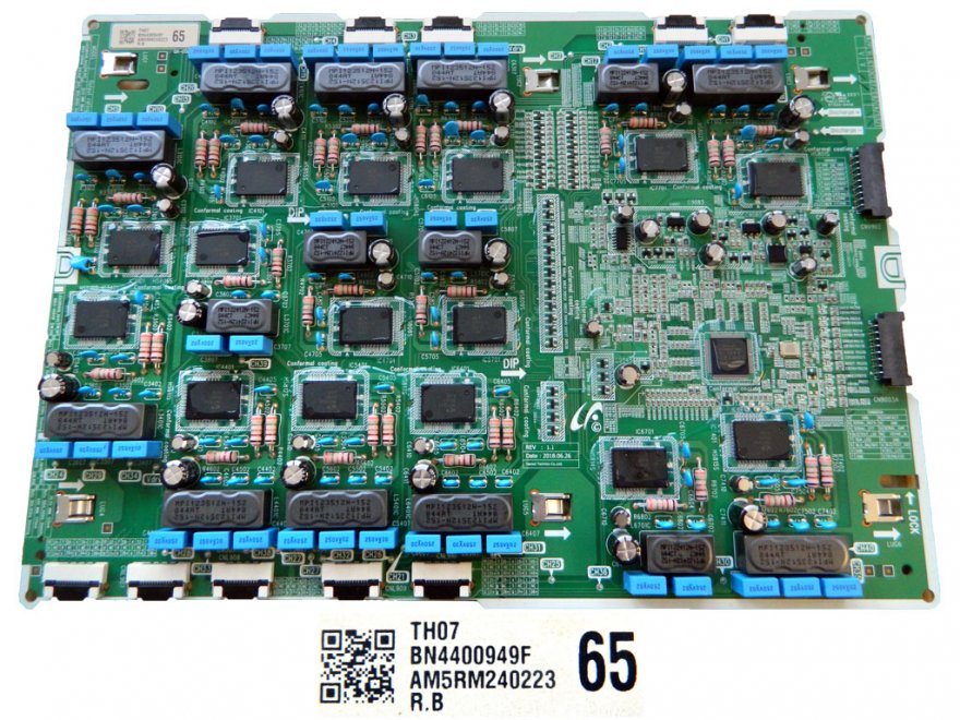 LCD modul LED driver BN44-00949F / LDP driver board assy L65Q8NVB_NHS / BN4400949F - Kliknutím na obrázek zavřete
