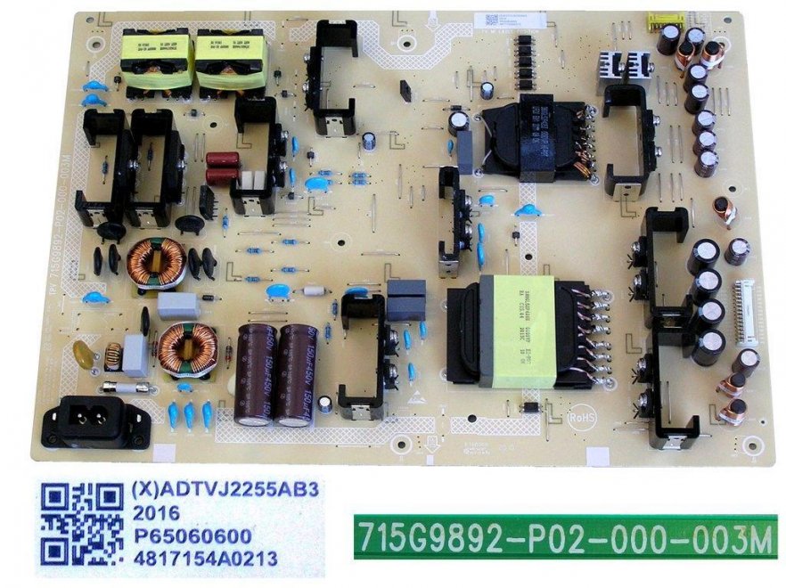LCD modul zdroj Philips ADTVJ2255AB3 / SMPS power supply board 715G9892-P02-000-003M - Kliknutím na obrázek zavřete