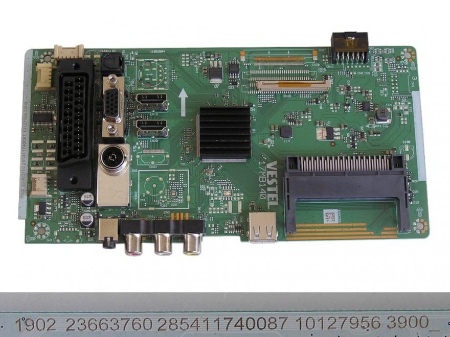 LCD modul základní deska 17MB140 / Main board 23663760 ORAVA LT-842 LED A140C - Kliknutím na obrázek zavřete