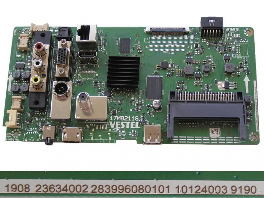 LCD modul základní deska 17MB211S / Main board 23634002 GOGEN TVF43R552STWEB - Kliknutím na obrázek zavřete