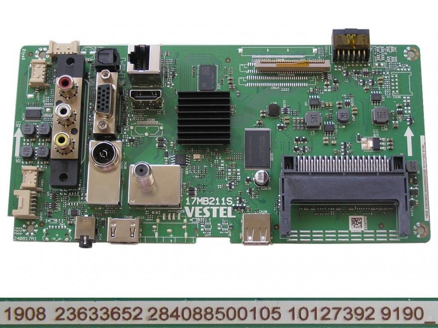 LCD modul základní deska 17MB211S / Main board 23633652 ORAVA LT-845 LED A211SB - Kliknutím na obrázek zavřete