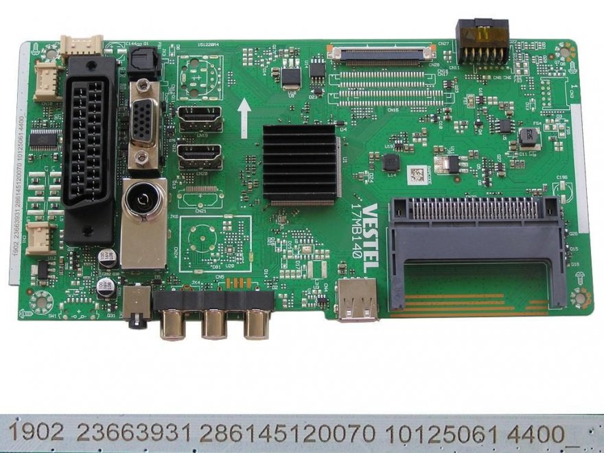 LCD modul základní deska 17MB140 / Main board 23663931 HYUNDAI FLP32T343 - Kliknutím na obrázek zavřete