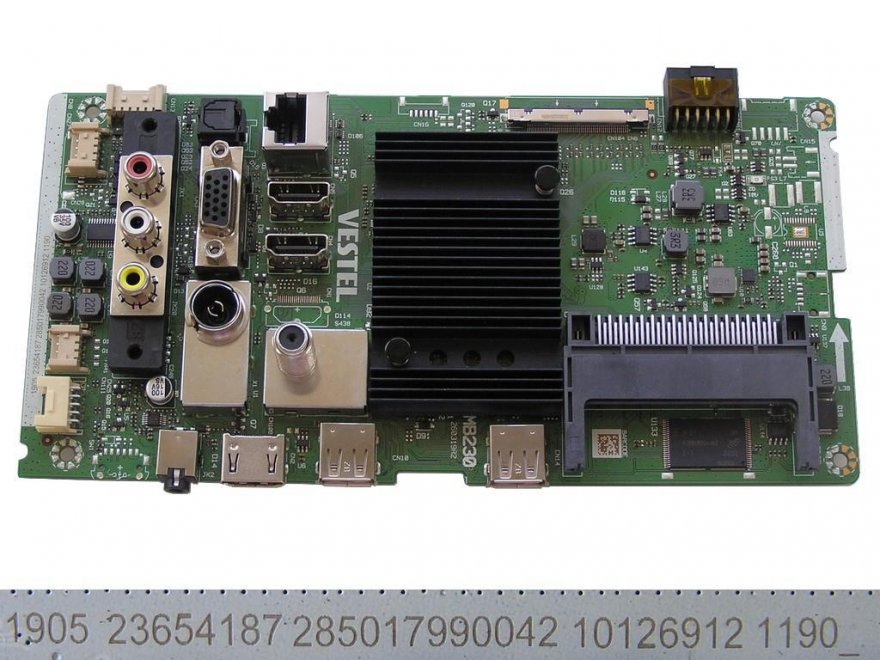 LCD modul základní deska 17MB230 / Main board 23654187 JVC LT-65VU3005 - Kliknutím na obrázek zavřete