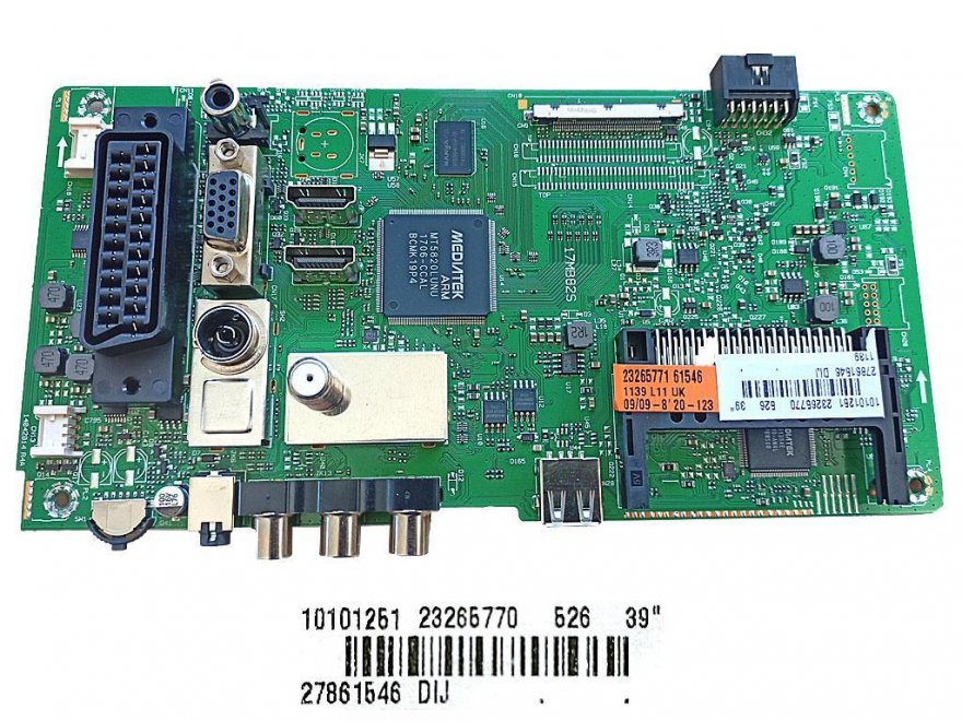 LCD modul základní deska 17MB82S / Main board 23265770 - Kliknutím na obrázek zavřete