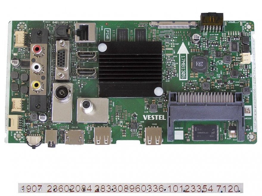 LCD modul základní deska 17MB130S / Main board 23602084 JVC LT-50VU63L - Kliknutím na obrázek zavřete