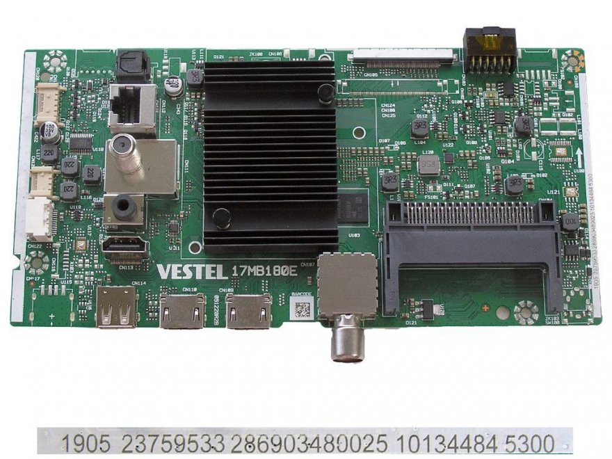 LCD modul základní deska 17MB180E / Main board 23759533 JVC LT-65VU3105 - Kliknutím na obrázek zavřete