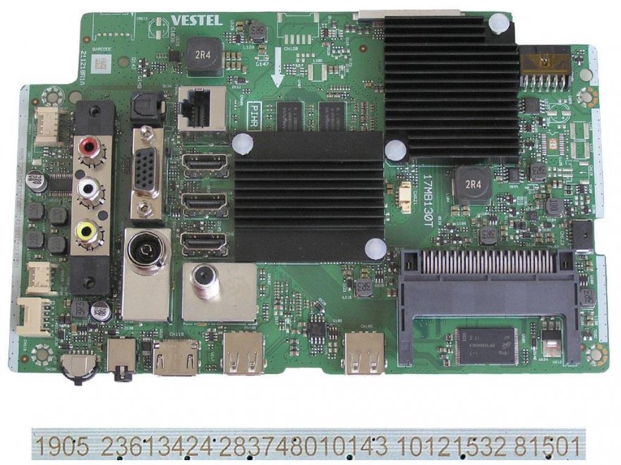 LCD modul základní deska 17MB130T / Main board 23613424 Toshiba 43UL5A63DG - Kliknutím na obrázek zavřete