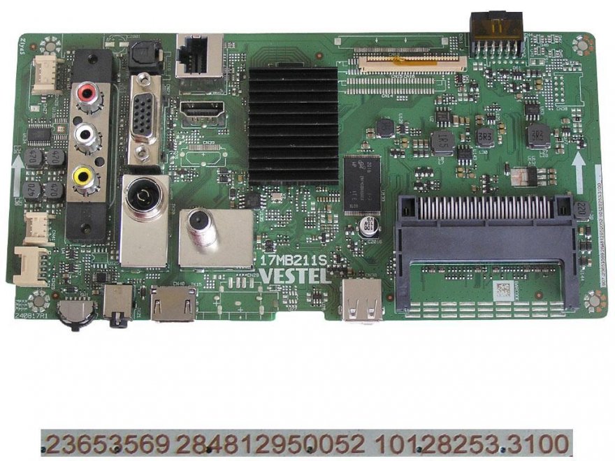 LCD modul základní deska 17MB211S / Main board 23653569 Toshiba 32W2063DG - Kliknutím na obrázek zavřete