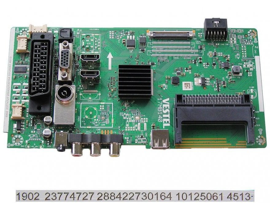 LCD modul základní deska 17MB140 / Main board 23774727 Hyundai FLP32T343 - Kliknutím na obrázek zavřete