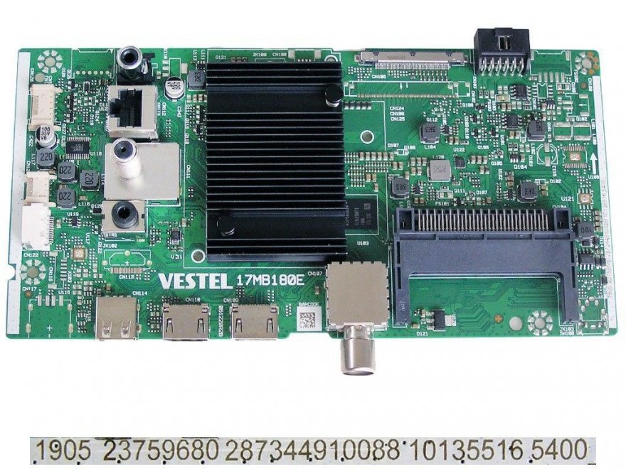 LCD modul základní deska 17MB180E / Main board 23759680 Gogen TVU55Y652STWEB - Kliknutím na obrázek zavřete