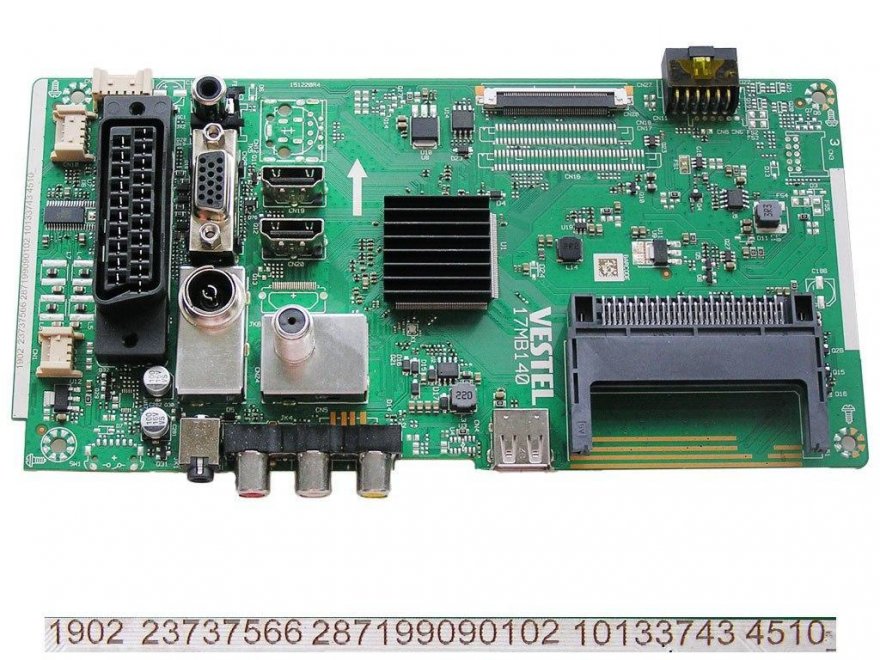 LCD modul základní deska 17MB140 / Main board 23737566 JVC LT-32VF4105 - Kliknutím na obrázek zavřete