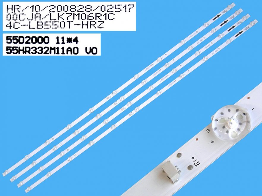 LED podsvit 1070mm sada LG COV36587701 celkem 4 pásky / D-LED BAR 55D2000 / 55HR332M11A0 V0 / 4C-LB550T-HRZ - Kliknutím na obrázek zavřete