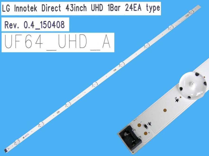 LED podsvit 850mm, 8LED / DLED Backlight 850mm - 8 D-LED, UF64UHD-A, UF64_UHD_A, EAV63192501 - Kliknutím na obrázek zavřete