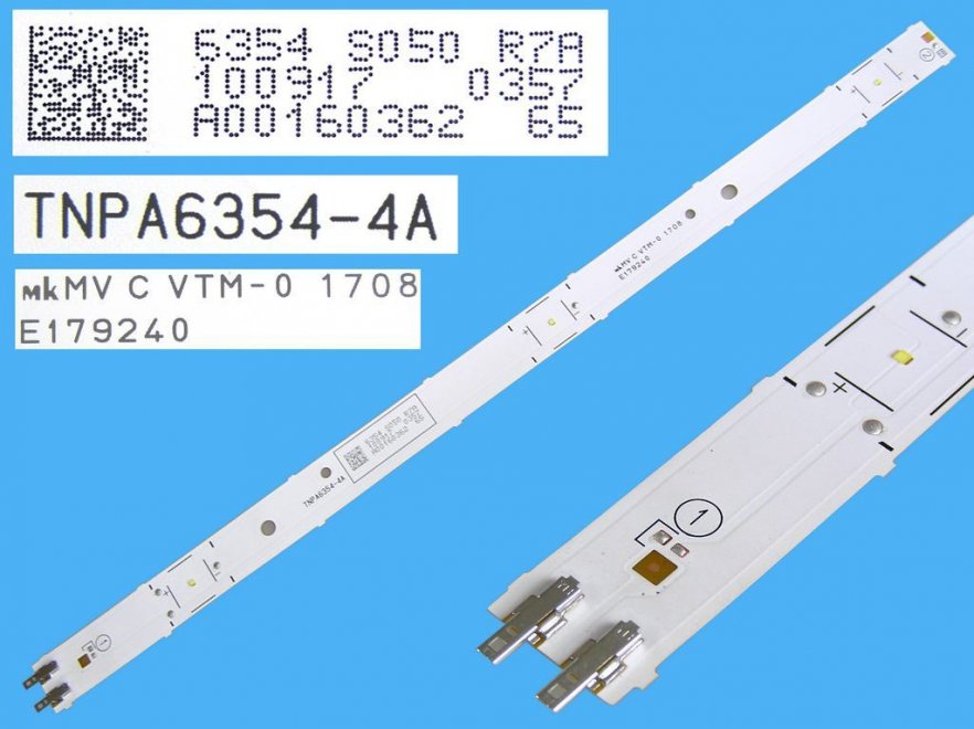 LED podsvit 312mm, 3LED / LED Backlight 312mm - 3 LED, TNPA6354-4A - Kliknutím na obrázek zavřete