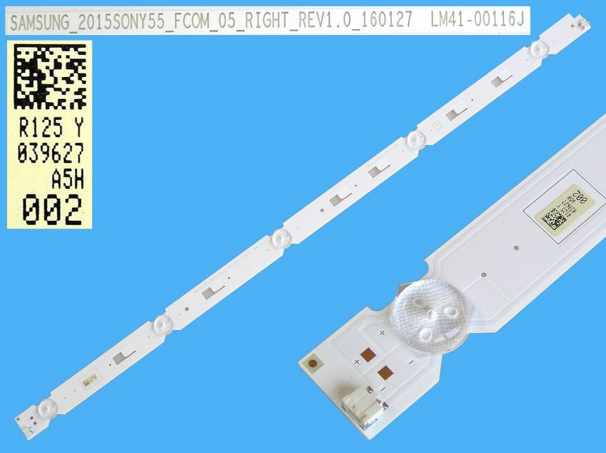 LED podsvit 540mm, 5LED / DLED Backlight 540mm - 5 D-LED, Sony55-FCOM-05-RIGHT / LM41-00116J - Kliknutím na obrázek zavřete