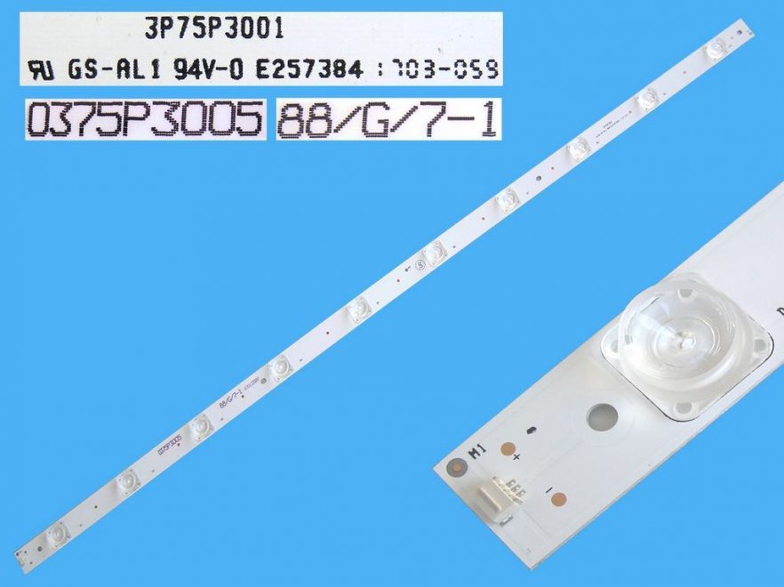 LED podsvit 776mm, 10LED / LED Backlight 776mm - 10 D-LED, 0375P3005 / 88/G/7-1 / 3P75P3001 - Kliknutím na obrázek zavřete