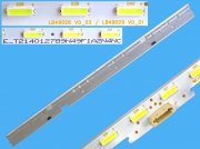 LED podsvit EDGE 1072mm / LED Backlight edge 1072mm - 80 LED LM49028 V0_02 / LM49029 V0_01 / E_T214012795N49F plus E_T21402789N49F