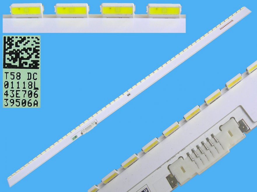 LED podsvit EDGE 523mm / LED Backlight edge 523mm - 56 LED BN96-39506A / 43E706A - Kliknutím na obrázek zavřete