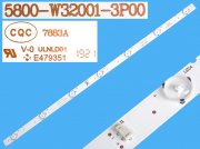 LED podsvit 605mm, 7LED / LED Backlight 605mm - 7 D-LED, 5800-W32001-3P00