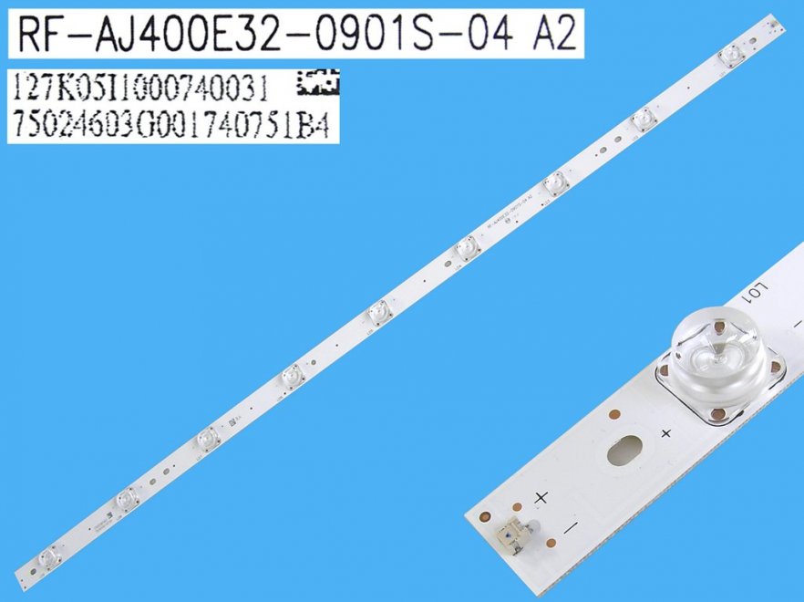 LED podsvit 795mm, 9LED / DLED Backlight 795mm - 9 D-LED, RF-AJ400E32-0901S-04 A2 - Kliknutím na obrázek zavřete