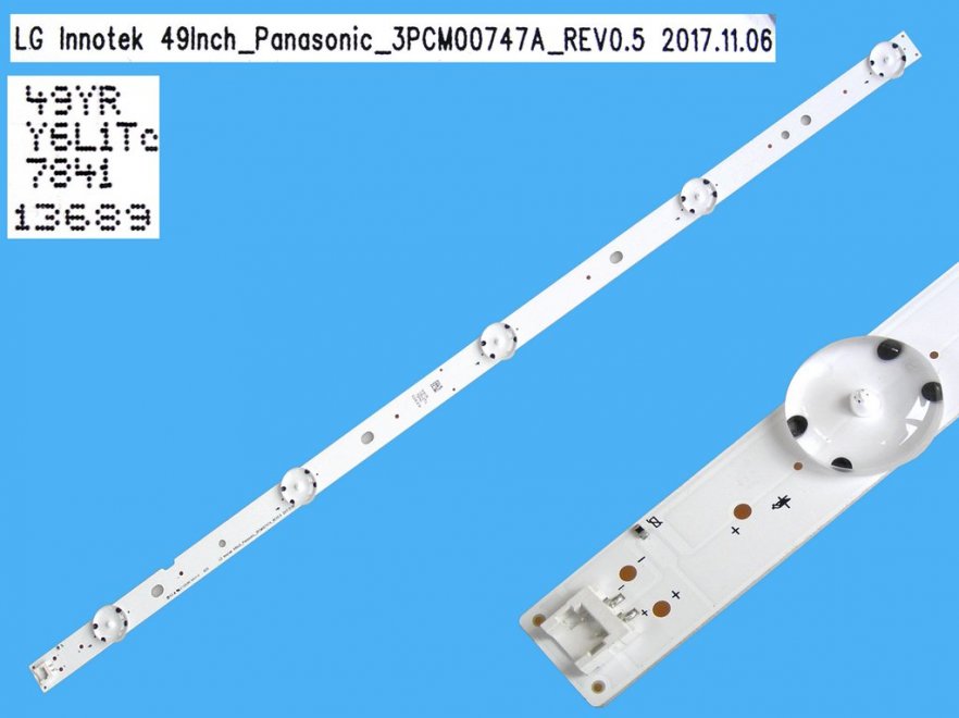 LED podsvit 510mm, 5LED / LED Backlight 510mm - 5 D-LED, Panasonic 3PCM00747A - Kliknutím na obrázek zavřete
