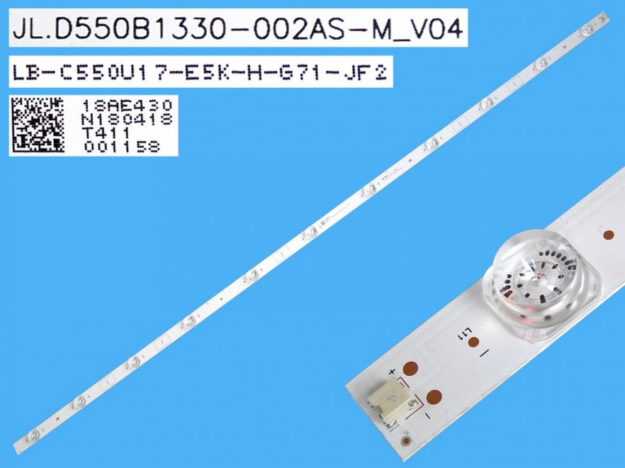 LED podsvit 1085mm, 11LED / LED Backlight 1085mm - 11 D-LED JL.D550B1330-002AS-M_V04 / LB-C550U17-E5K-H-G71-JF2 - Kliknutím na obrázek zavřete