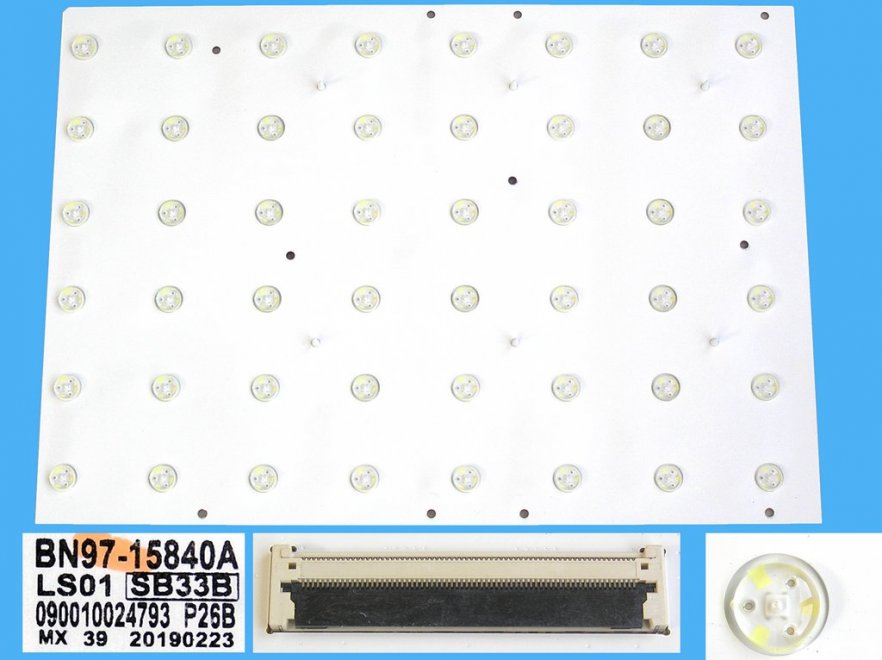 LED podsvit Samsung BN97-15840A 48LED / LED HDR Backlight 390x279mm - 48 D-LED, BN9715840A / A91902231972 - Kliknutím na obrázek zavřete