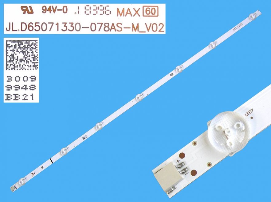 LED podsvit 707mm, 7LED / LED Backlight 707mm - 7DLED, 30099948, JL.D65071330-078AS-M_V02 A-Type - Kliknutím na obrázek zavřete