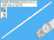 LED podsvit 575mm, 10LED / LED Backlight 575mm - 10 D-LED, BN96-50371A / V0Q8-550SM0-R0 Q80T