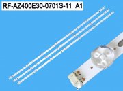 LED podsvit 720mm sada RFAZ400E30 celkem 3 kusy / LED Backlight 7 D-LED RF-AZ400E30-0701S-11 / MS-L1717 V1