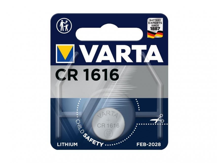CR1616 Baterie lithiová VARTA 6616 - Kliknutím na obrázek zavřete