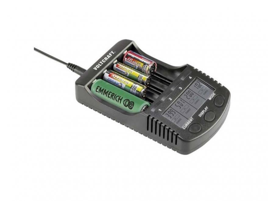 Nabíječka baterií VOLTCRAFT CC-2 nabíječka akumulátorů NiMH, NiCd, Li-Ion AA, AAA - Kliknutím na obrázek zavřete