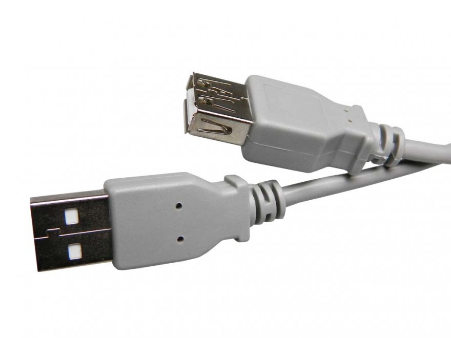 Kabel USB - typ A / typ A prodlužovací 3m - Kliknutím na obrázek zavřete