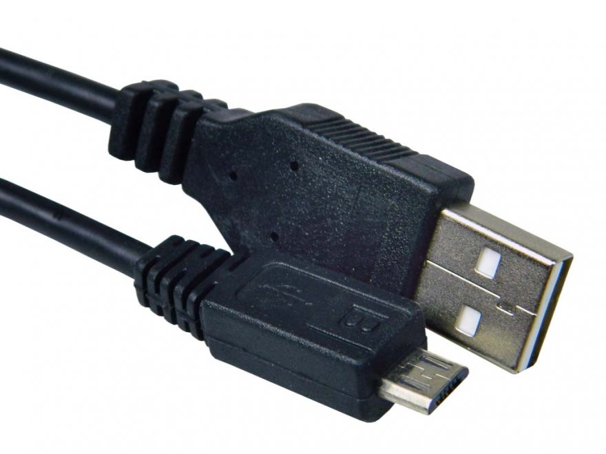 Kabel USB - typ A / micro USB typ B 5 pin 1,8m - Kliknutím na obrázek zavřete