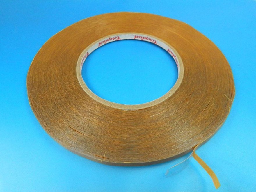 Lepící páska silikonová teplovodivá samolepící oboustranná, šíře 6mm, síla 0,1mm, návin 50m - Kliknutím na obrázek zavřete