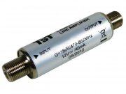 anténní zesilovač linkový TST LA0021 18 dB s LTE 2 filtrem pro DVB-T2